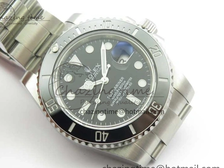 MiroTime 0102 Comfortable Submariner 116610 LN Black Ceramic ARF 1:1 Best Edition 904L SS Case and Bracelet A2824 V 3218